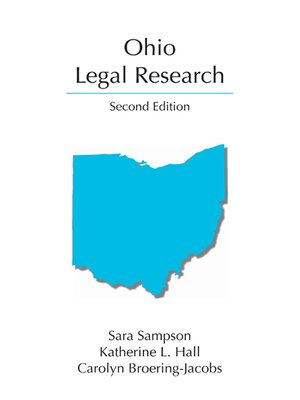 cover image of Ohio Legal Research